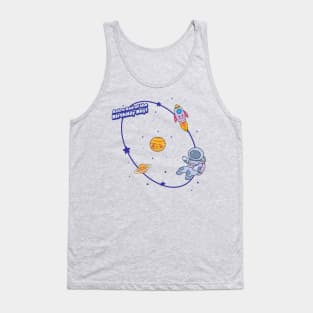 Astro Dad of the Birthday Boy Tank Top